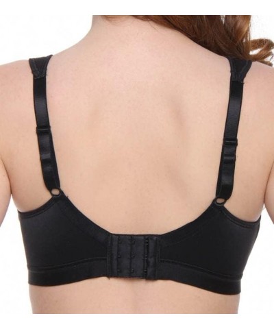 Women's 18 Hour Active Lifestyle Full Coverage Bra 4159 Real Black $12.15 Lingerie