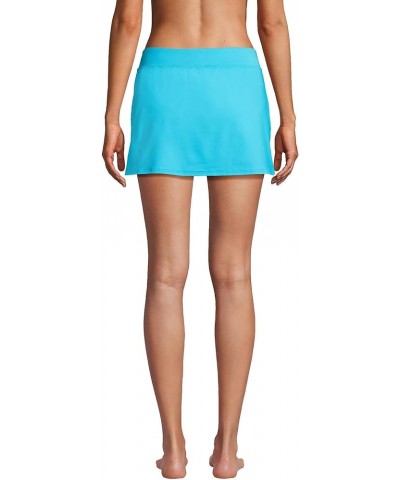 Womens Tummy Control Swim Skirt Swim Bottom Turquoise $27.77 Swimsuits