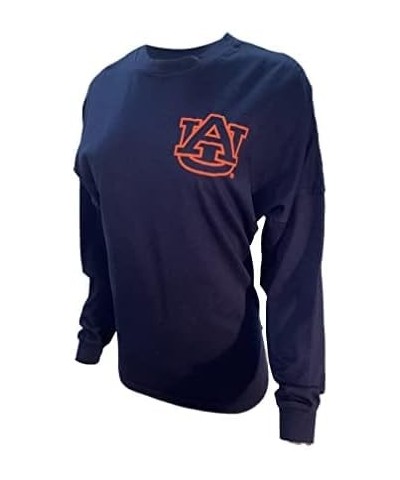 All NCAA Women's Spirit Wear Jersey T-Shirts Auburn Navy - 35au-23 $12.04 T-Shirts