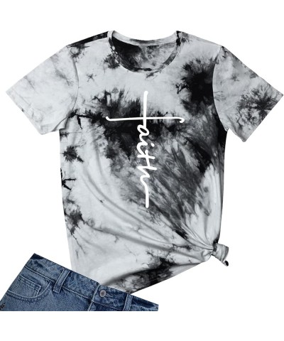 Women's Graphic Funny T Shirt Cute Tops Teen Girl Tees Tie Dye 13 $10.79 T-Shirts