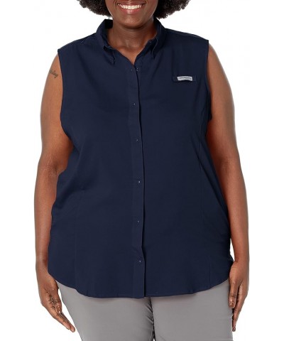 Sportswear Women's Tamiami Sleeveless Shirt Collegiate Navy $17.98 Activewear