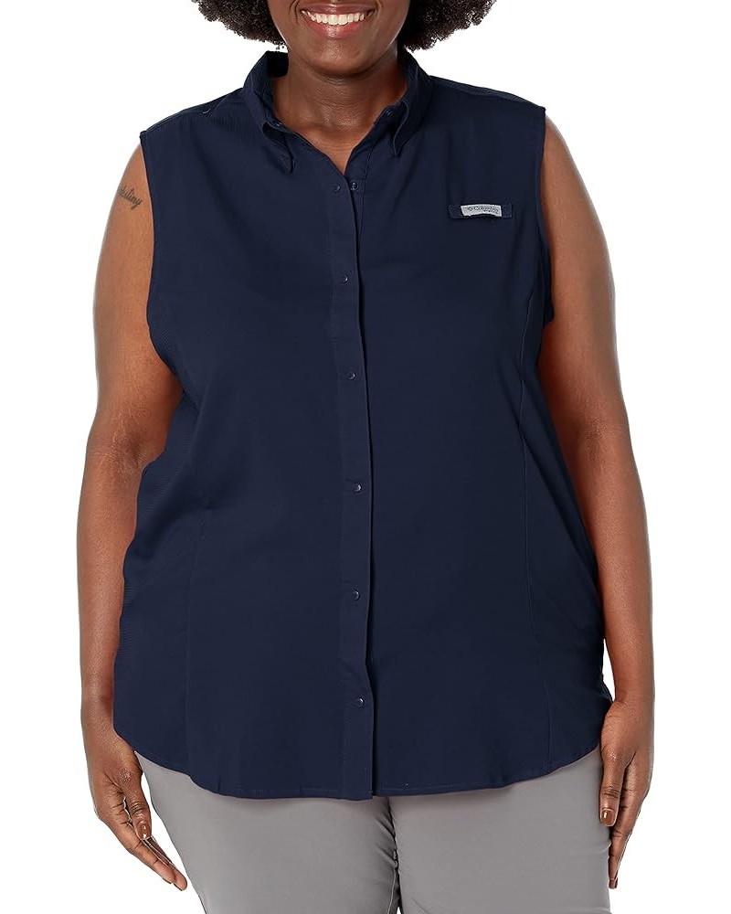 Sportswear Women's Tamiami Sleeveless Shirt Collegiate Navy $17.98 Activewear