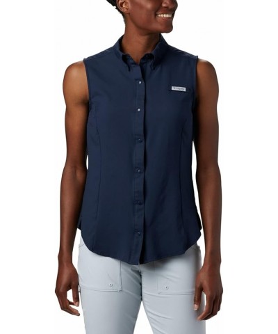 Sportswear Women's Tamiami Sleeveless Shirt Collegiate Navy $17.98 Activewear