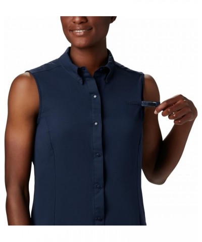 Sportswear Women's Tamiami Sleeveless Shirt Collegiate Navy $17.98 Activewear