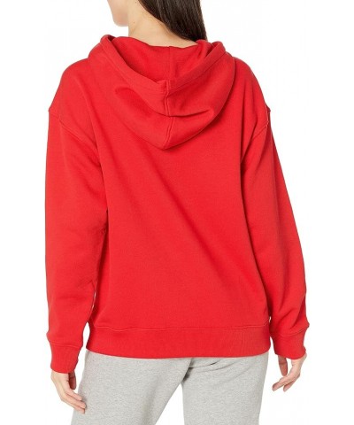 Women's Trefoil Hoodie Better Scarlet $22.82 Activewear