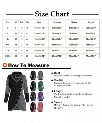 Hoodies for Women Hooded Dress Womens Pullover Sweaters Pachwork Asymmetric Tops Patchwork Irregular Knit Top Shirts 03-orang...