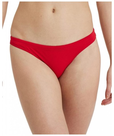 Women's Standard Team Swim Bottom Solid Red-white $20.19 Swimsuits