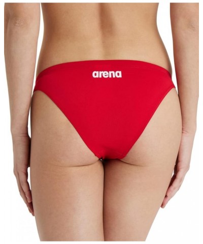 Women's Standard Team Swim Bottom Solid Red-white $20.19 Swimsuits