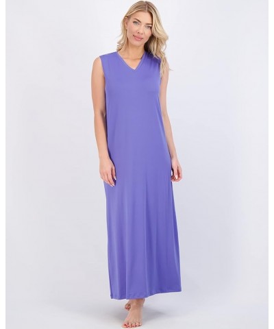 3 Pack: Women's Soft Tank Nightgown Sleeveless Nightshirt Sleep Dress (Available In Plus Size) Tank Nightshirt Set 8 $23.36 S...