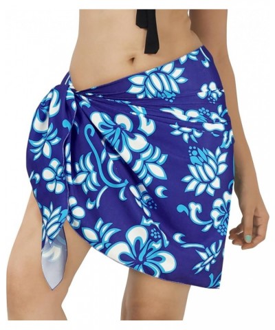 Women's Skirt Cover-Up Bikini Sarong Beach Wraps Summer Mini Pareos Beachwear for Women Royal, Tropical $9.35 Swimsuits