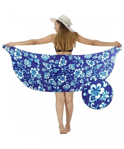 Women's Skirt Cover-Up Bikini Sarong Beach Wraps Summer Mini Pareos Beachwear for Women Royal, Tropical $9.35 Swimsuits