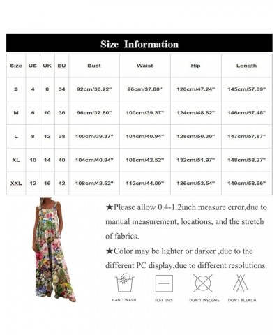 Women Wide Leg Linen Overalls Summer Fashion Floral Printed Jumpsuit Loose Comfy Button Travel Romper with Pockets 02-black $...