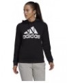 Women's Essentials Logo Fleece Hoodie Core Black/White $14.06 Activewear