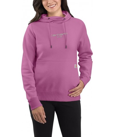 Women's Force Relaxed Fit Lightweight Graphic Hooded Sweatshirt Thistle $31.20 Hoodies & Sweatshirts