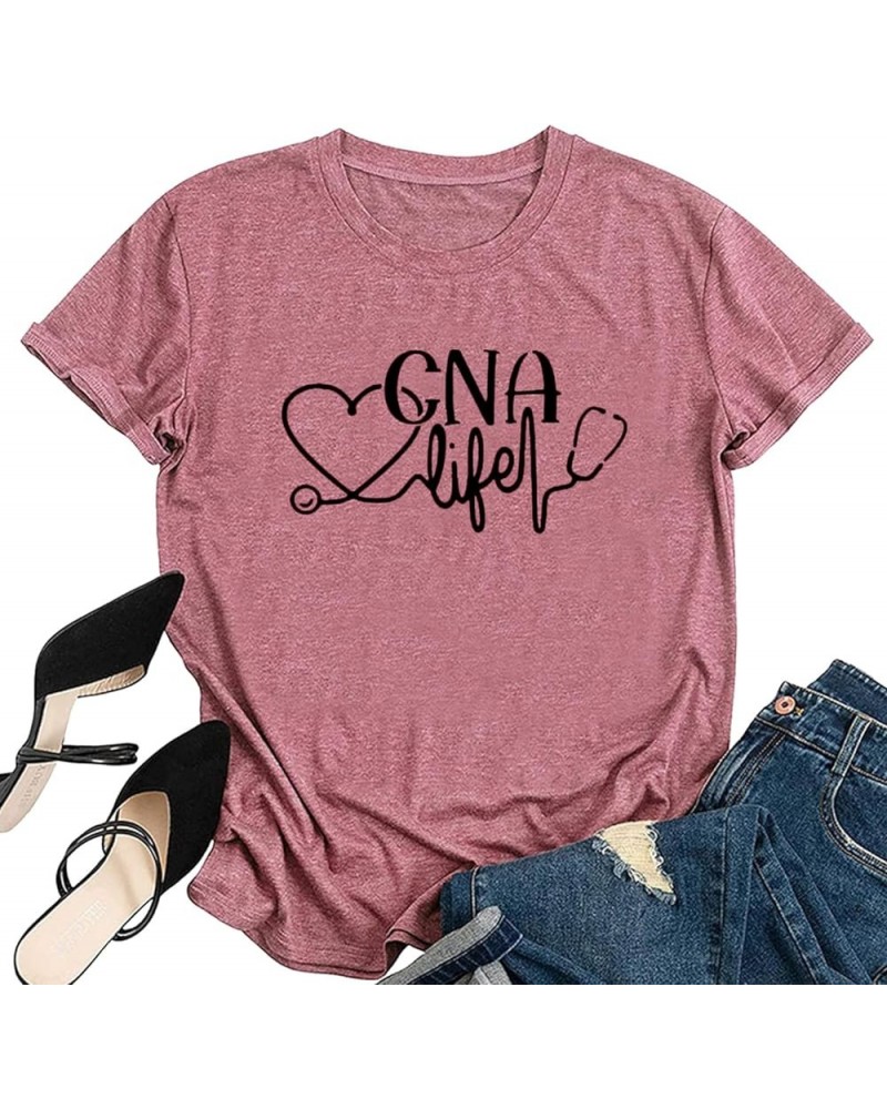 womens Soft Pink $8.09 T-Shirts