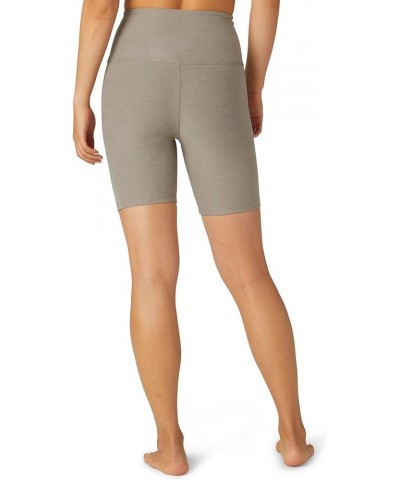 Women's Spacedye High Waisted Shorts Birch Heather $31.32 Activewear