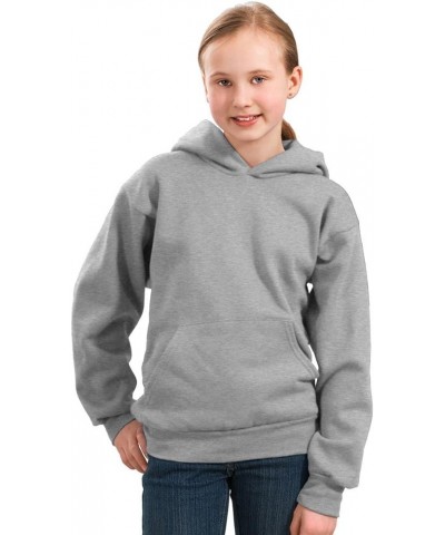 Port & Company Boys' Pullover Hooded Sweatshirt Athletic Heather $11.48 Hoodies & Sweatshirts