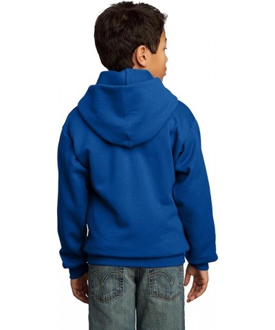 Port & Company Boys' Pullover Hooded Sweatshirt Athletic Heather $11.48 Hoodies & Sweatshirts