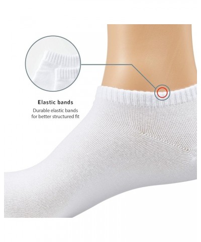 Women's and Men's 10-20 Pack Thin Cotton Low Cut Ankle Socks 03 White(10) $21.83 Socks