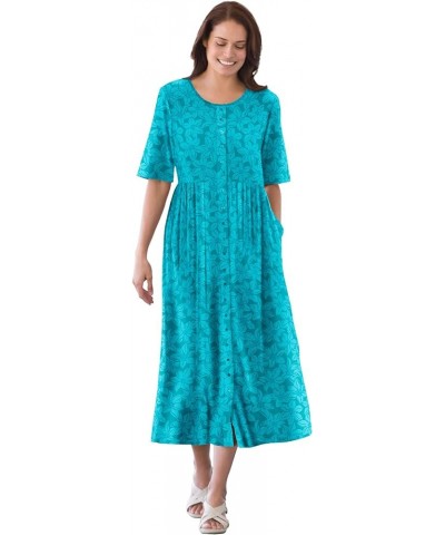 Women's Plus Size Waterfall Pretty Blossom $20.47 Dresses