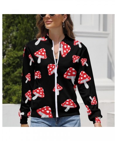 Women's Long Sleeve Casual Zip Up Jacket Cardigan Jacket Pullover Baseball Coat Design(264) $15.05 Jackets