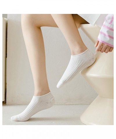 No Show Socks Womens and Men Low Cut Ankle Short Athletic Running Novelty Casual Invisible Liner Socks Multicolor a 5pairs （s...