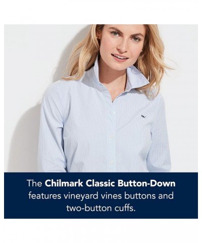 Women's Chilmark Classic Button-Down Hydrangea Stripe $29.44 Blouses