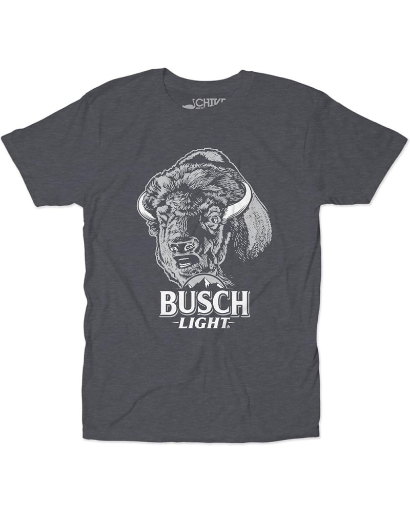 Busch Call of The Wild Unisex Beer T-Shirt Men Charcoal $18.87 T-Shirts