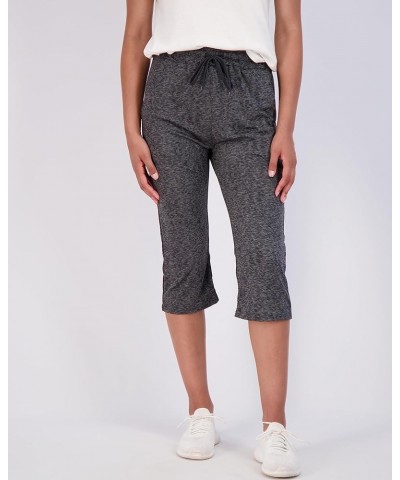 3-Pack: Women's Capri Open Bottom Soft Sweatpants with Drawstring (Available in Plus Size) Plus-Size Set 4 $18.40 Activewear