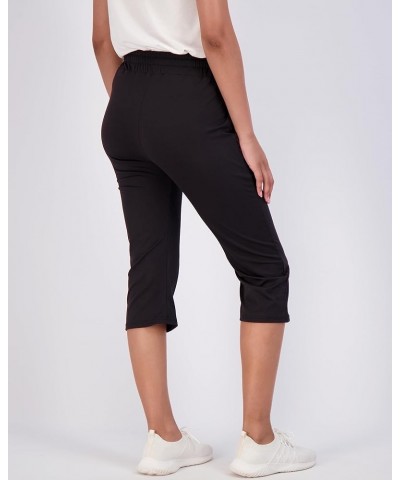 3-Pack: Women's Capri Open Bottom Soft Sweatpants with Drawstring (Available in Plus Size) Plus-Size Set 4 $18.40 Activewear