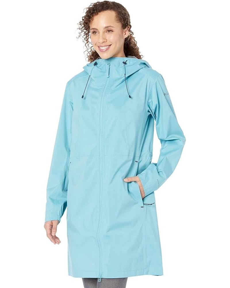 Women's Weekend Adventure Long Shell Sea Wave $47.50 Jackets