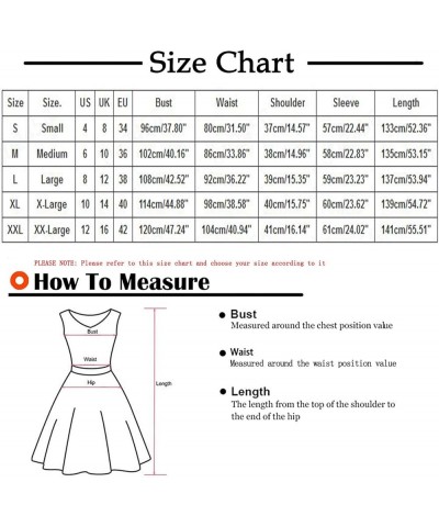 Christmas Maxi Dress for Women 2022 Casual Santa Claus Snowflake Print Party Dresses Long Sleeve Wedding Guest Dress 3 wine $...