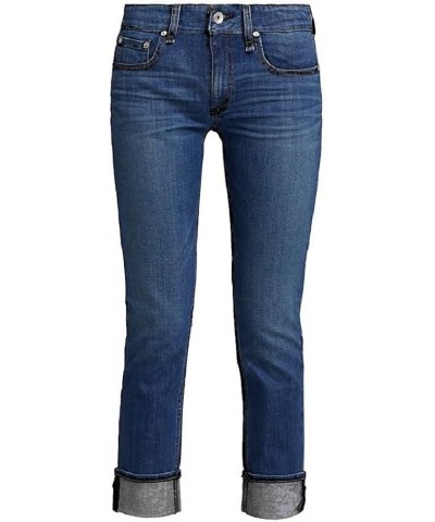 Womens Slim Low-Rise Boyfriend Jeans Calimet $78.00 Jeans