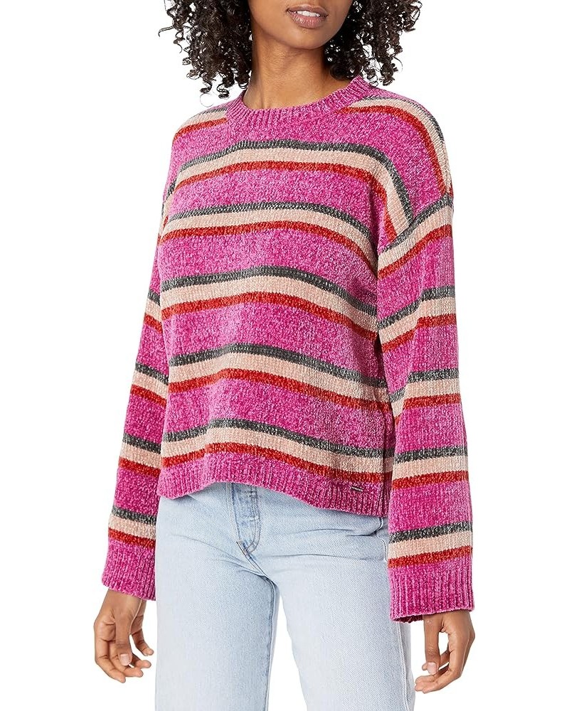 Women's Bubble Tea Boxy Fit Sweater Acai $28.67 Sweaters