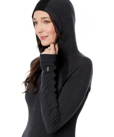 Classic Thermal Merino Colorblock 1/4-Zip Top - Women's Charcoal Heather $49.65 Activewear