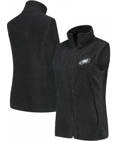 Women's NFL Houston Fleece Full-Zip Vest Philadelphia Eagles Philadelphia Eagles, Charcoal $19.53 Jackets