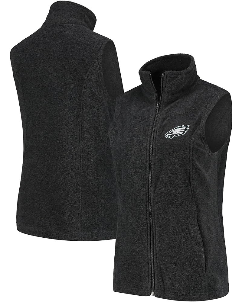 Women's NFL Houston Fleece Full-Zip Vest Philadelphia Eagles Philadelphia Eagles, Charcoal $19.53 Jackets