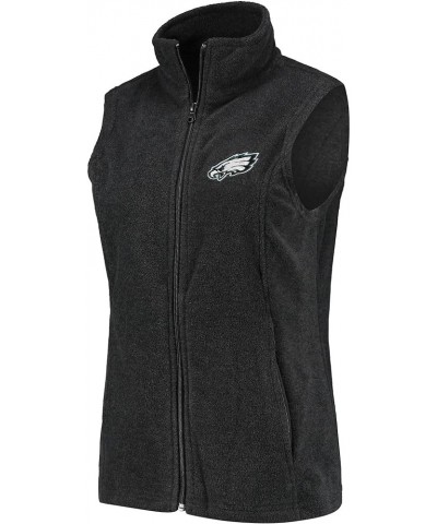 Women's NFL Houston Fleece Full-Zip Vest Philadelphia Eagles Philadelphia Eagles, Charcoal $19.53 Jackets