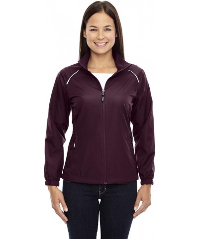 Core 365 Womens Motivate Unlined Lightweight Jacket (78183) Burgundy $13.91 Jackets