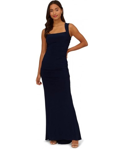 Women's Jersey Slvless Gown Midnight $67.24 Dresses