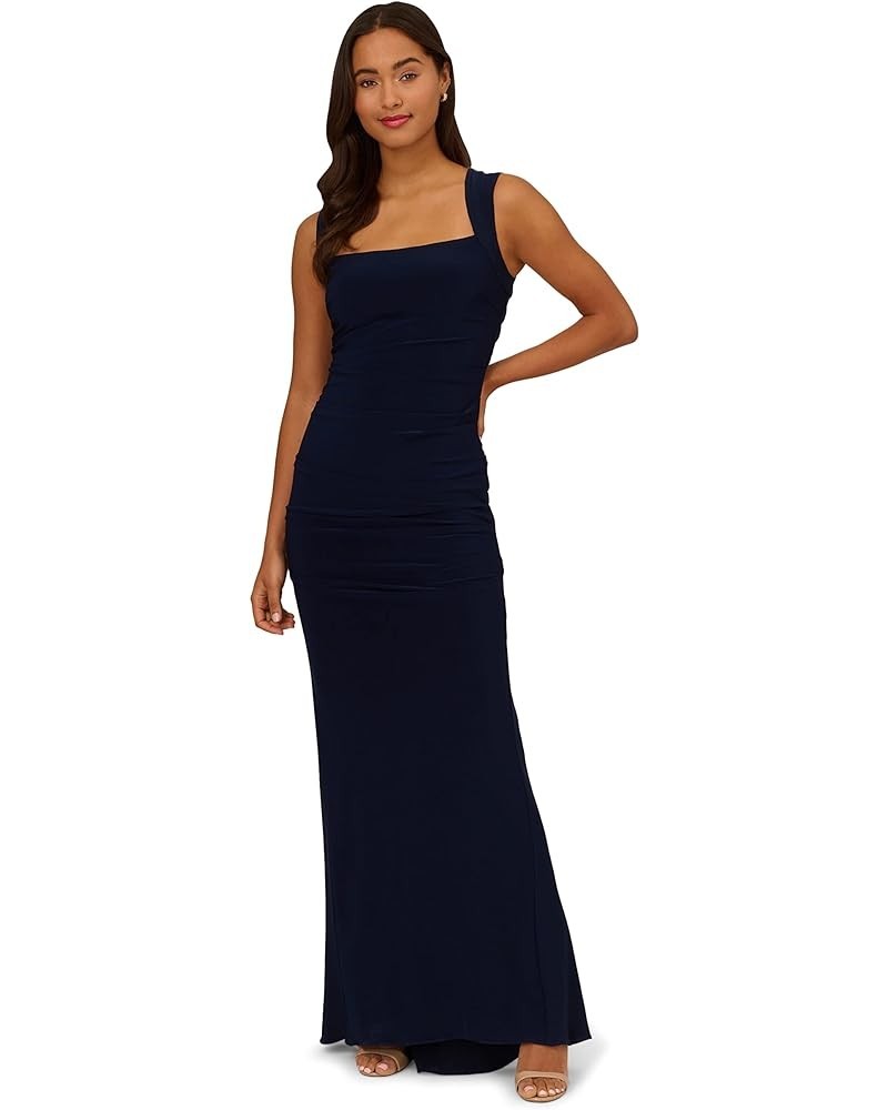 Women's Jersey Slvless Gown Midnight $67.24 Dresses