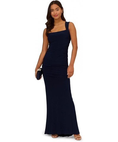 Women's Jersey Slvless Gown Midnight $67.24 Dresses