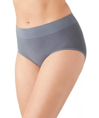 Women's Feeling Flexible Seamless Brief Folkstone Gray $7.56 Lingerie