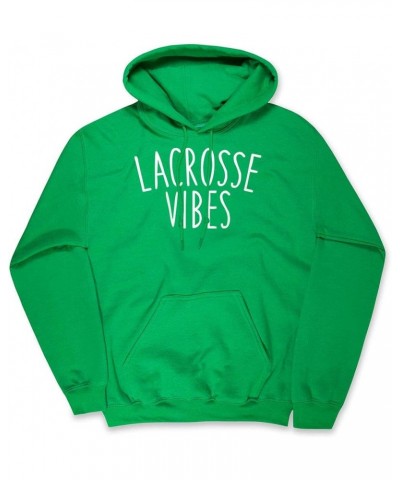 Girls Lacrosse Standard Sweatshirt | Lacrosse Vibes Adults Sizes Adult Green $20.25 Hoodies & Sweatshirts