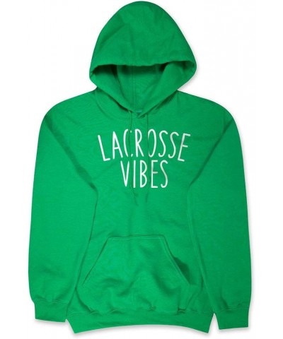 Girls Lacrosse Standard Sweatshirt | Lacrosse Vibes Adults Sizes Adult Green $20.25 Hoodies & Sweatshirts