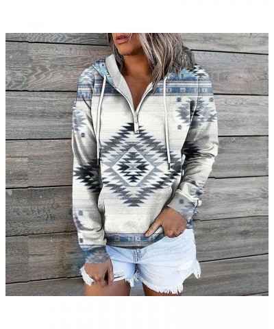 Womens Casual Hoodie Fall Fashion Pullover Tops Loose Drawstring Hooded Sweatshirts Comfy Pullover Tops with Pocket 09-white ...