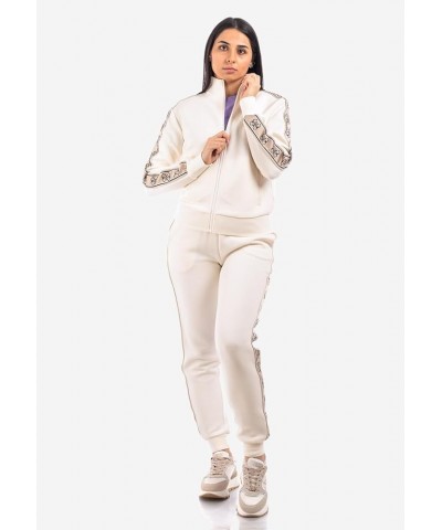 Women's Britney Full Zip Sweatshirt Ocean Salt $32.34 Activewear