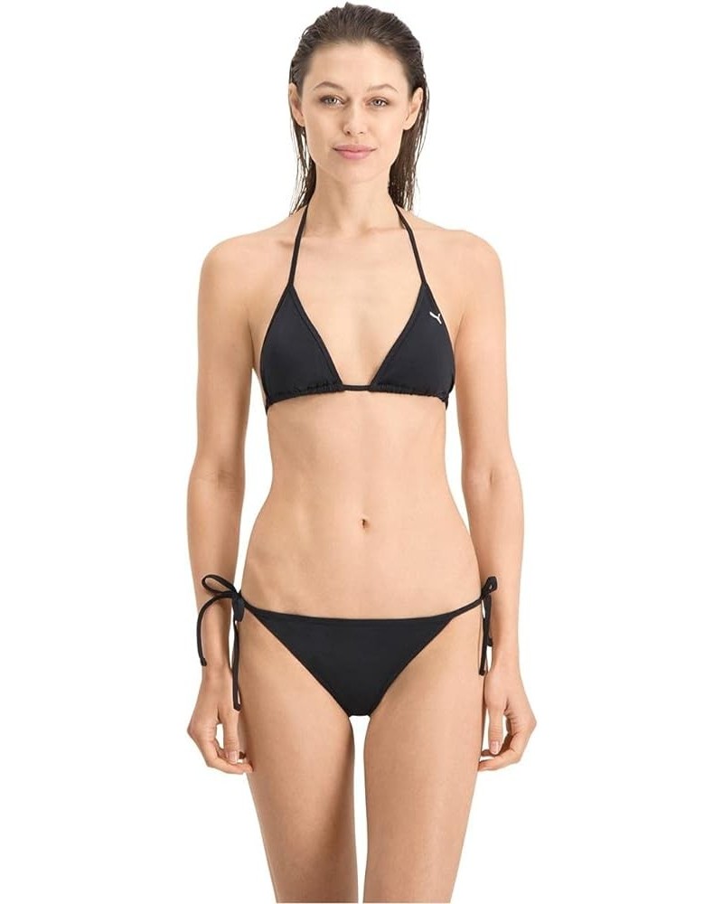 womens Side Tie Black $10.32 Swimsuits