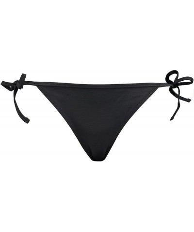 womens Side Tie Black $10.32 Swimsuits