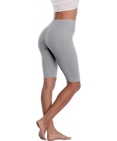 Women's Buttery Soft Short Leggings Modal Cotton Shorts Under Dresses Leggings Pants Grey $9.17 Others